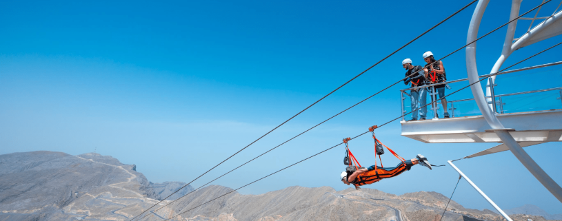 Jebel Jais Zipline: Flight Option