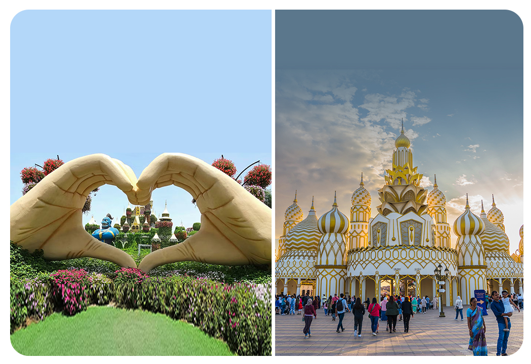 Dubai Miracle Garden + Free Global Village (Any Day)