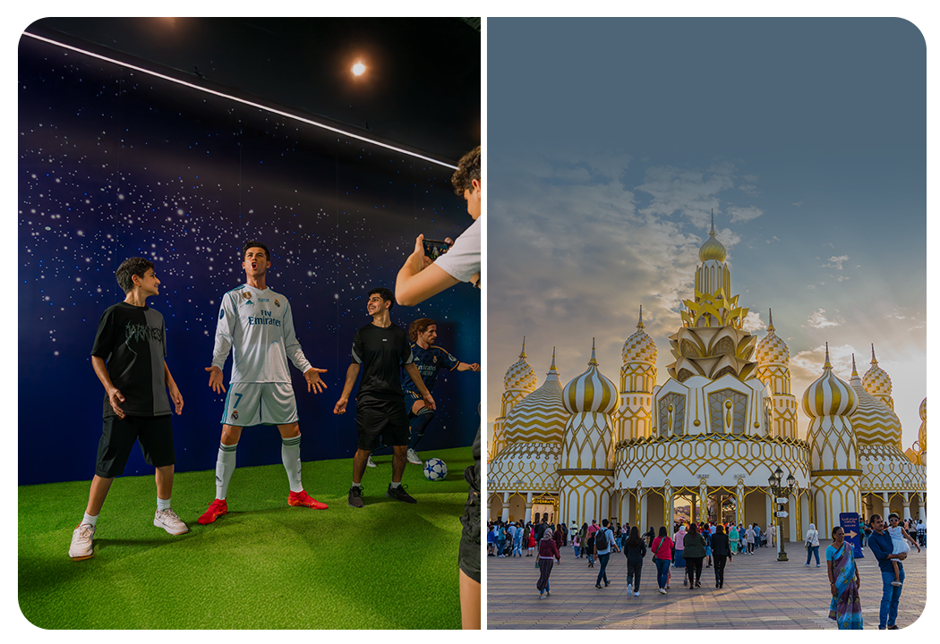 Real Madrid World Park + Free Global Village (Any Day)