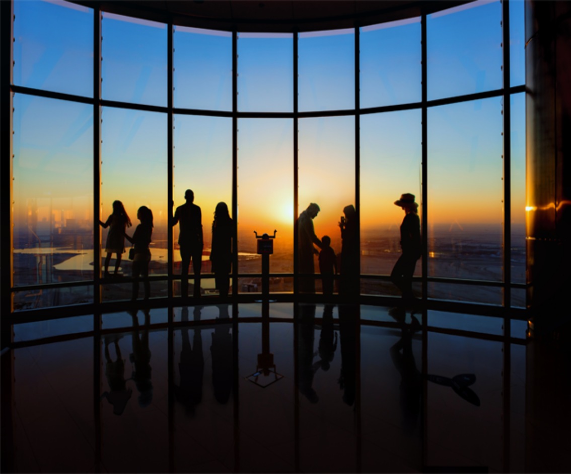 Burj Khalifa 148 Floor: Sunset Time