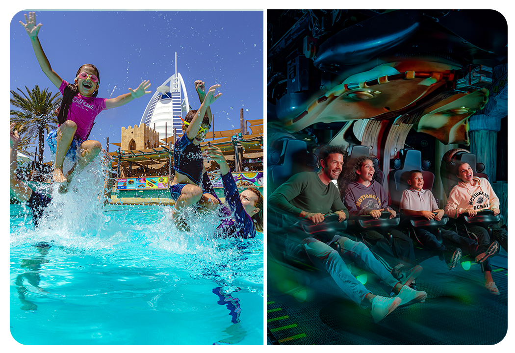 Wild Wadi Waterpark + MOTIONGATE™ Park With Free Shuttle