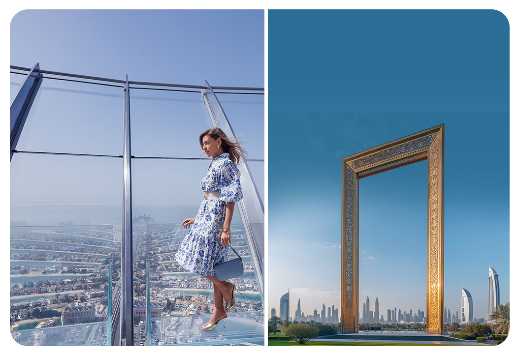 The View at The Palm (Non-Prime Hours) + Dubai Frame (General Admission)