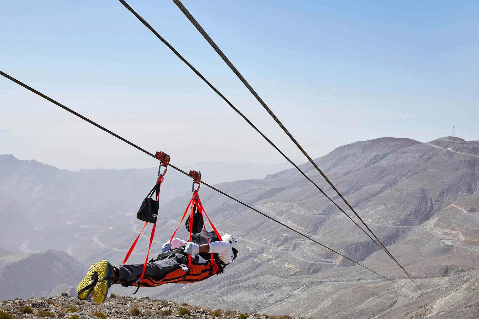 Jebel Jais Zipline: Flight Tour