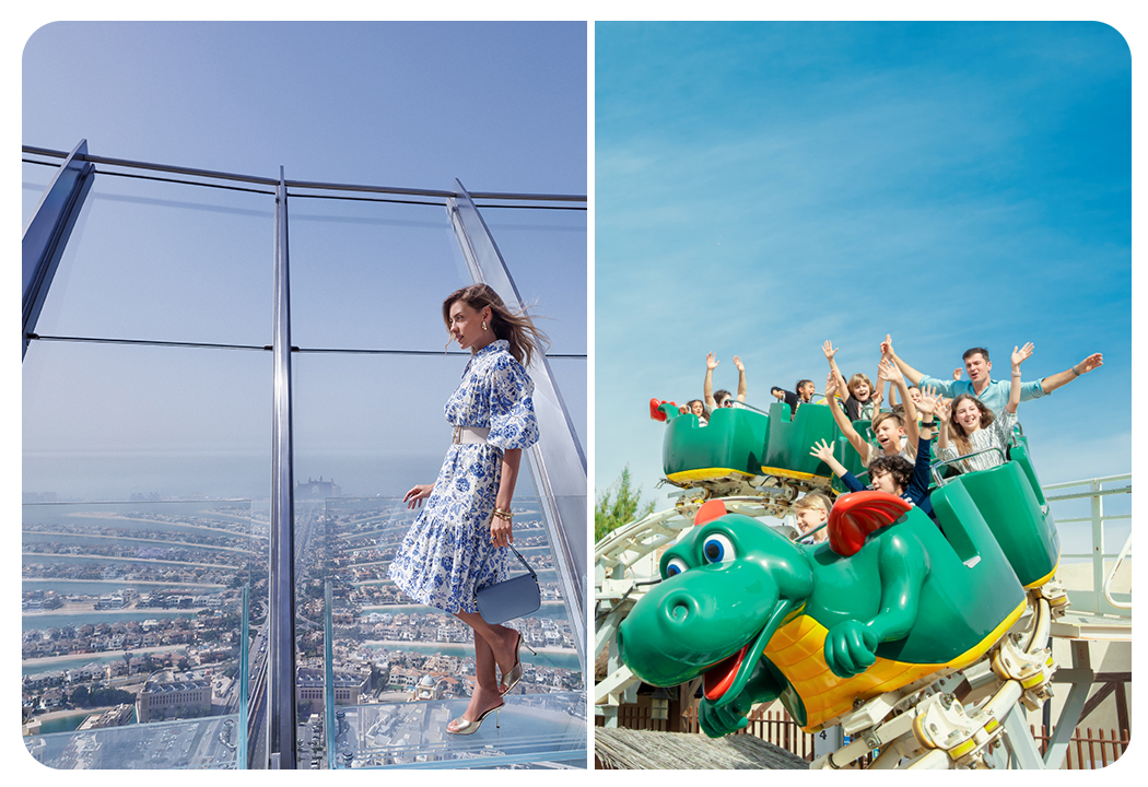 The Palm View (Non-Prime) + Dubai Parks & Resorts (One Park Pass) With Free Shuttle