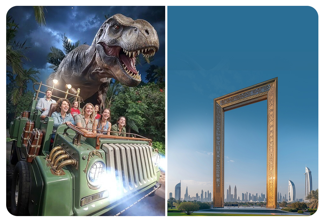 IMG Worlds of Adventure + Dubai Frame (General Admission)