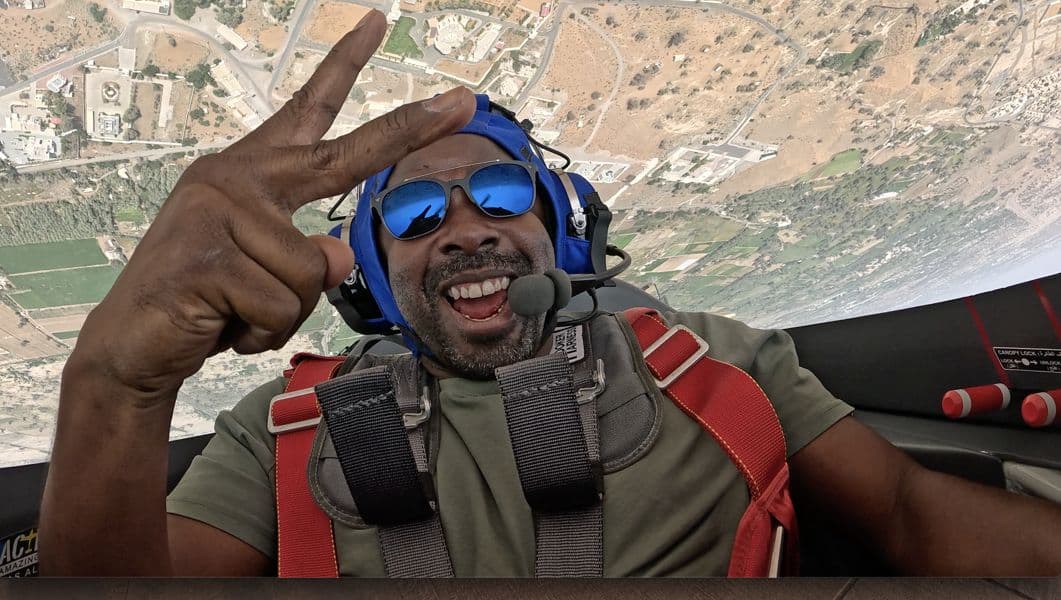 Cockpit Selfie