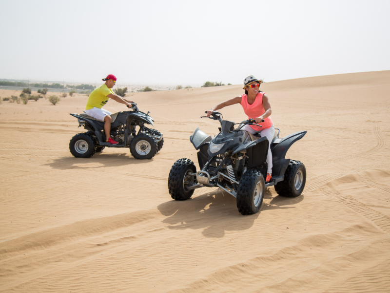 Hot Air Balloon in Dubai: Quad Bike