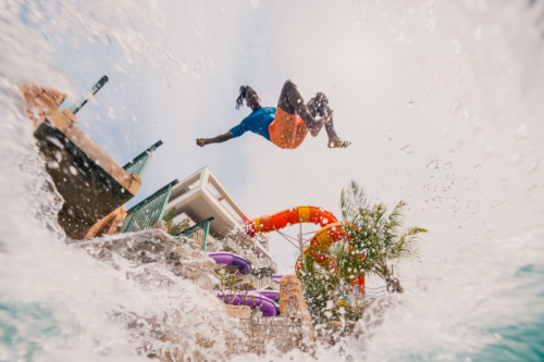 Dolphin Paddle: Jump