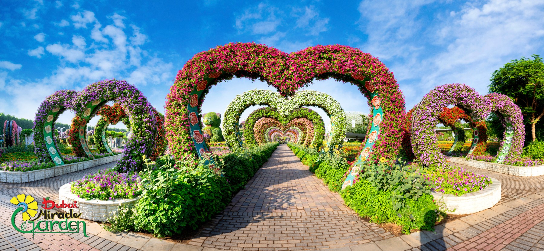 Dubai Miracle Garden: Love Garden