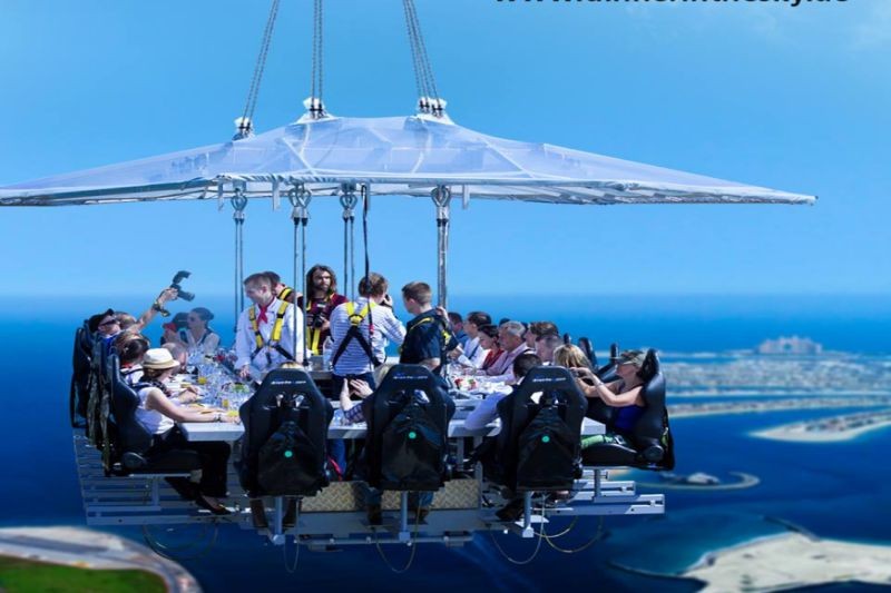 Dinner In The Sky - clicktoguide