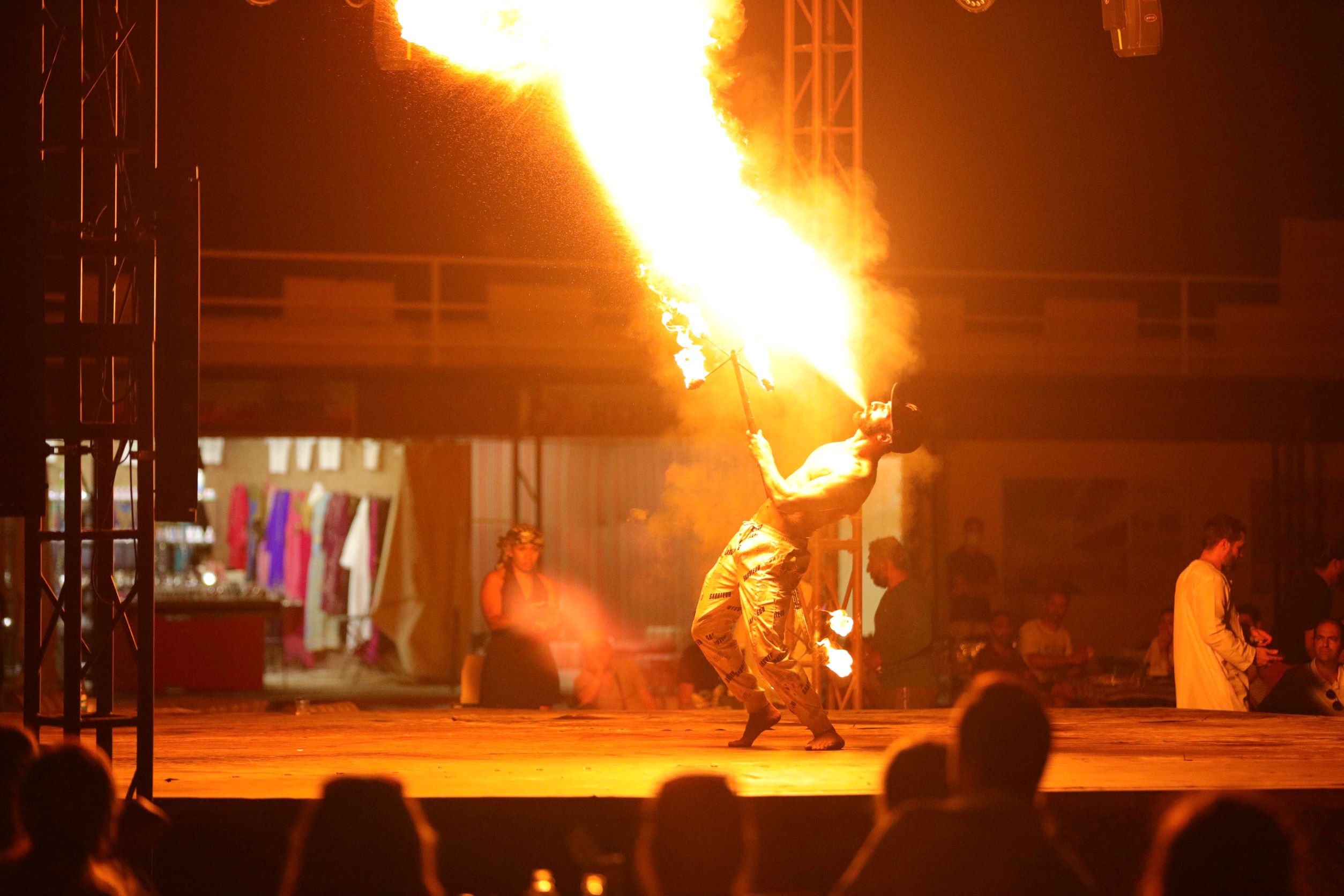 Private Safari in Dubai: Fire Dance Show