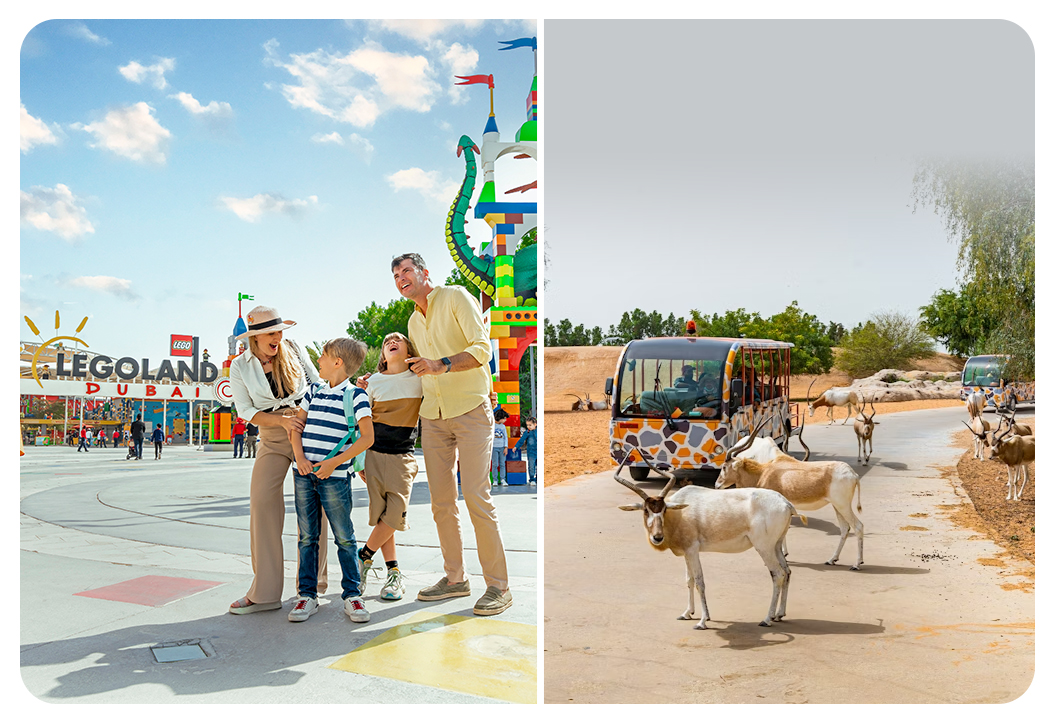 LEGOLAND® Park + Dubai Safari Bundle (Safari Park Pass + Train + Explorer Safari Tour) 