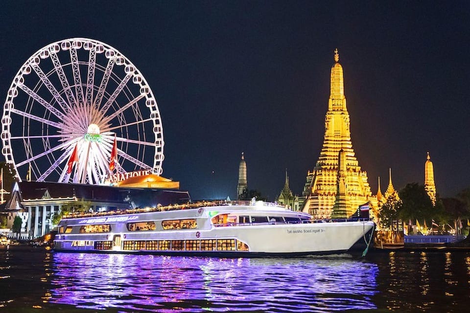 White Orchid Chao Phraya Dinner Cruise - clicktoguide