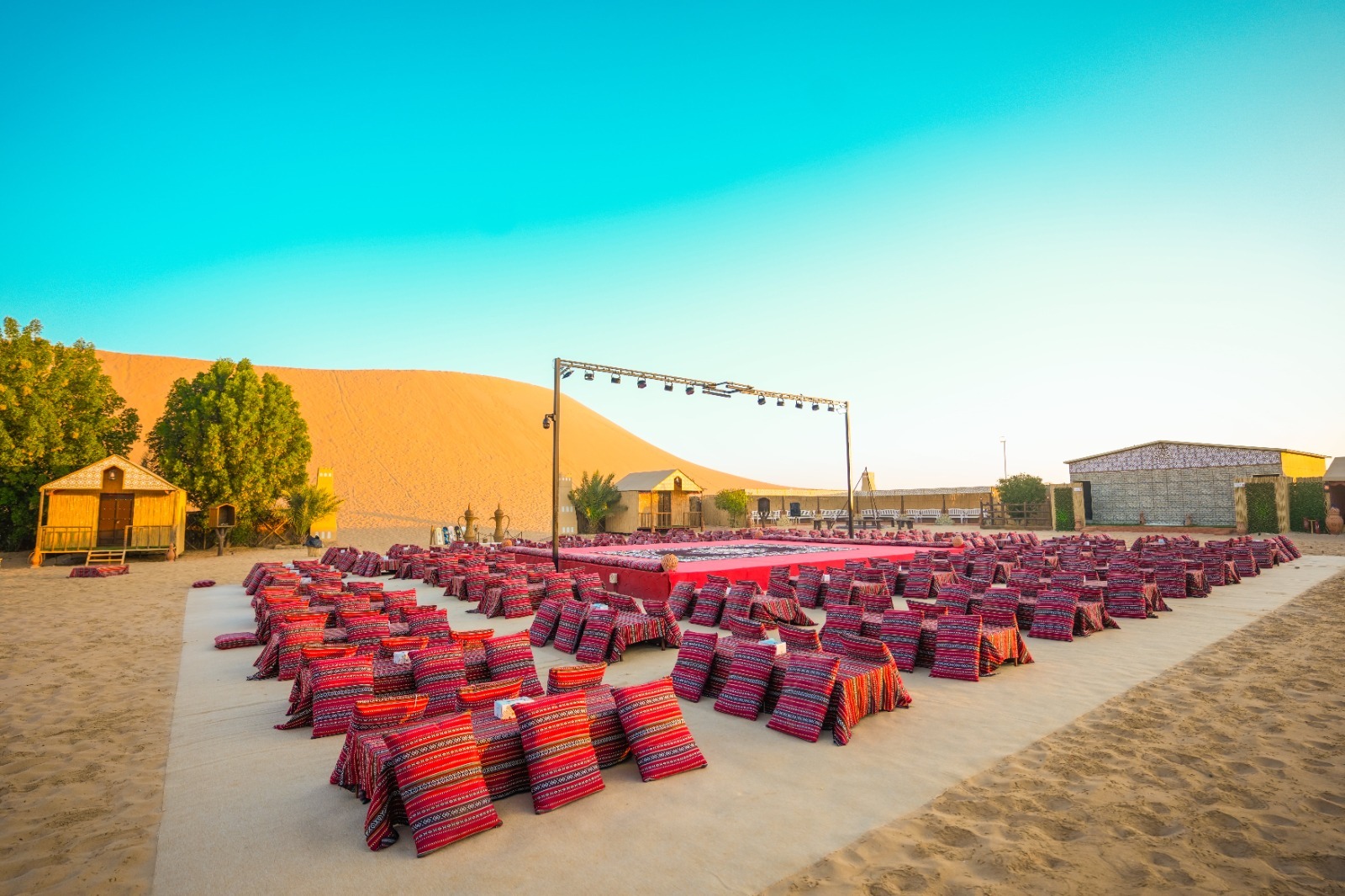 Desert Safari in Abu Dhabi: Seating