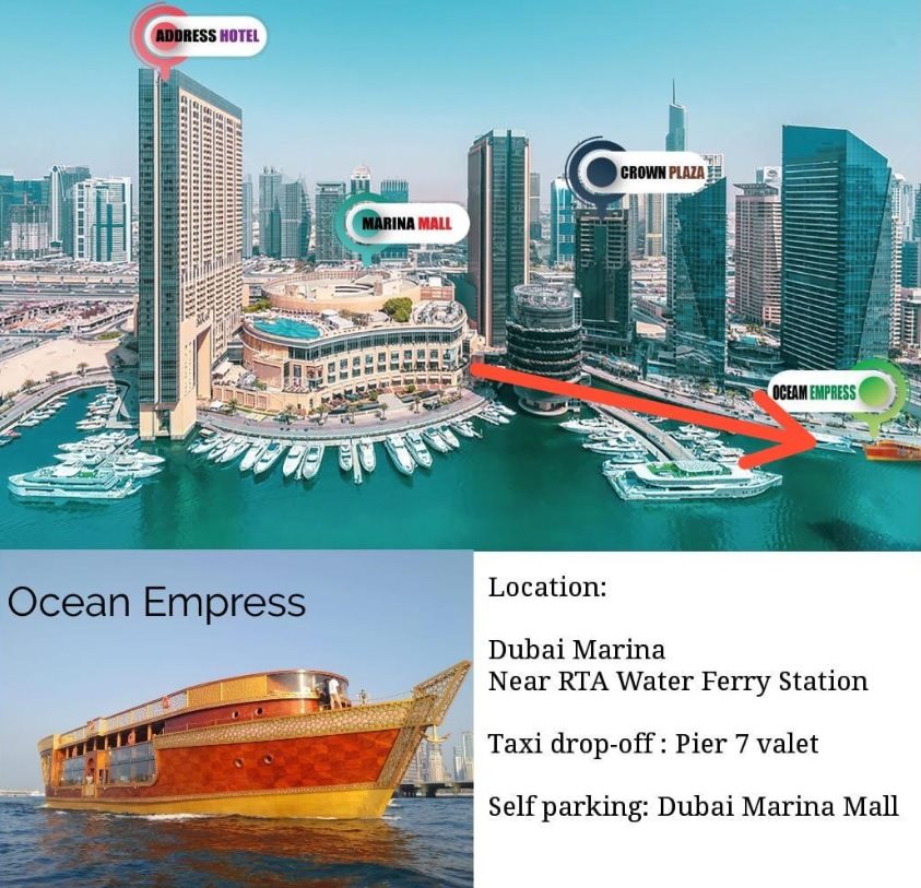 Mega Dhow Dinner Cruise: Location info