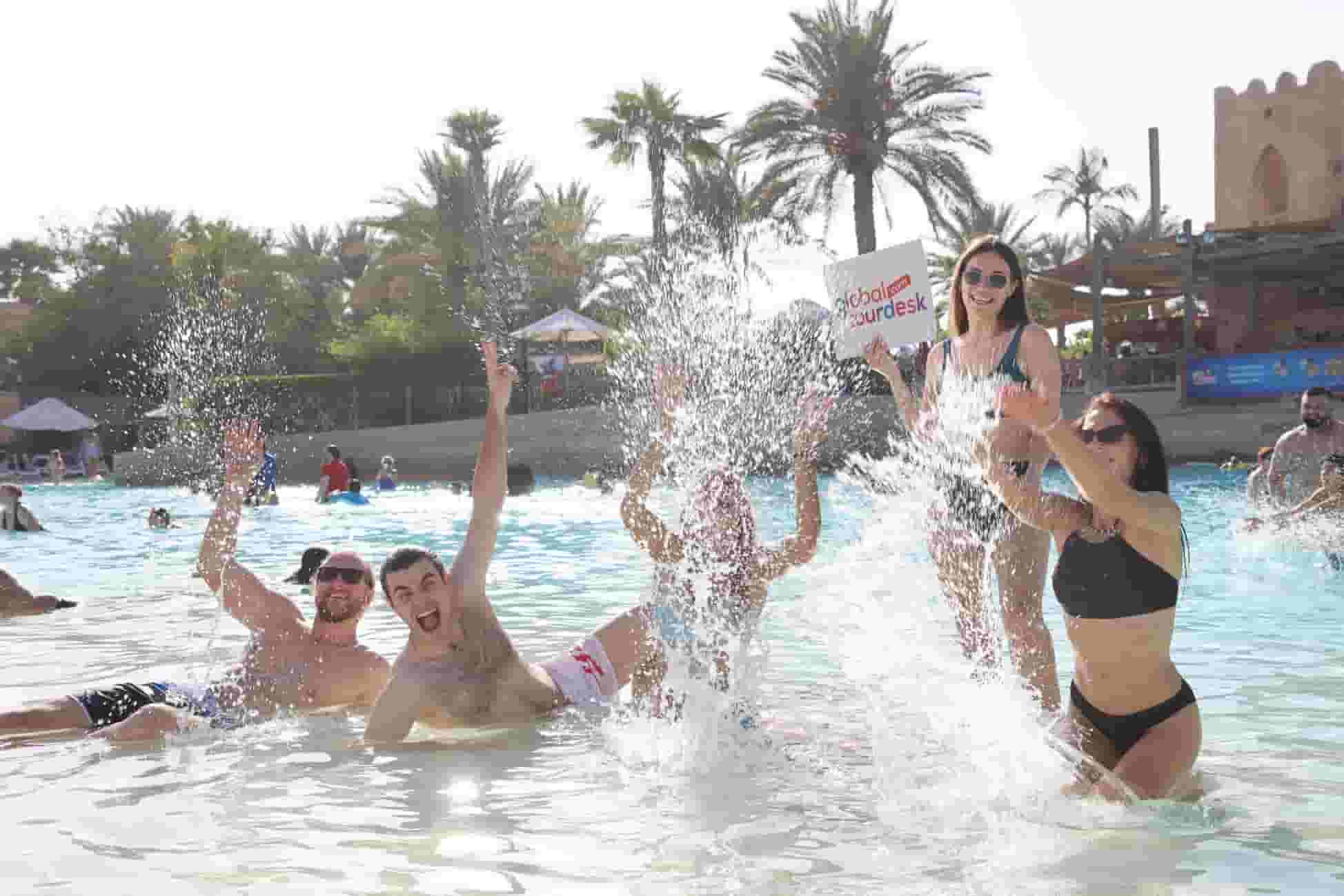 Wild Wadi WaterparkWild Wadi Waterpark: Group Photo Moment