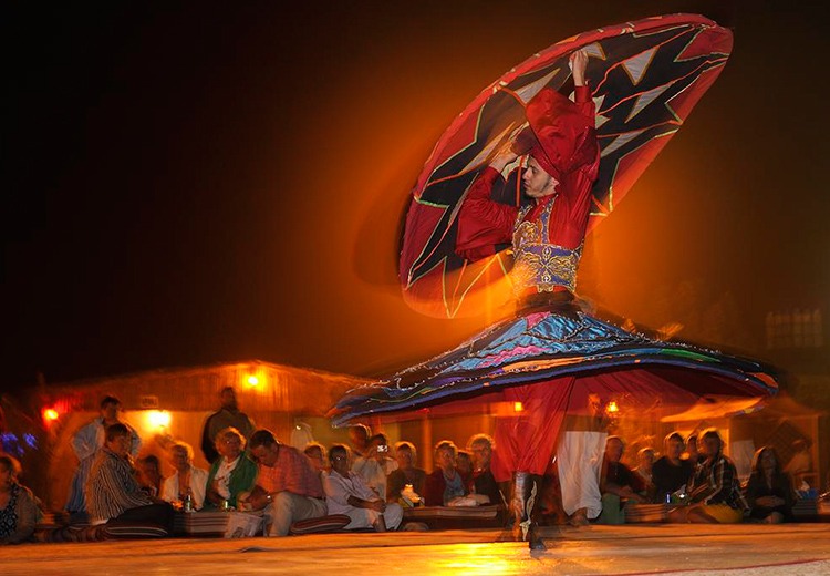 Desert Safari in Dubai: Tanura Dance